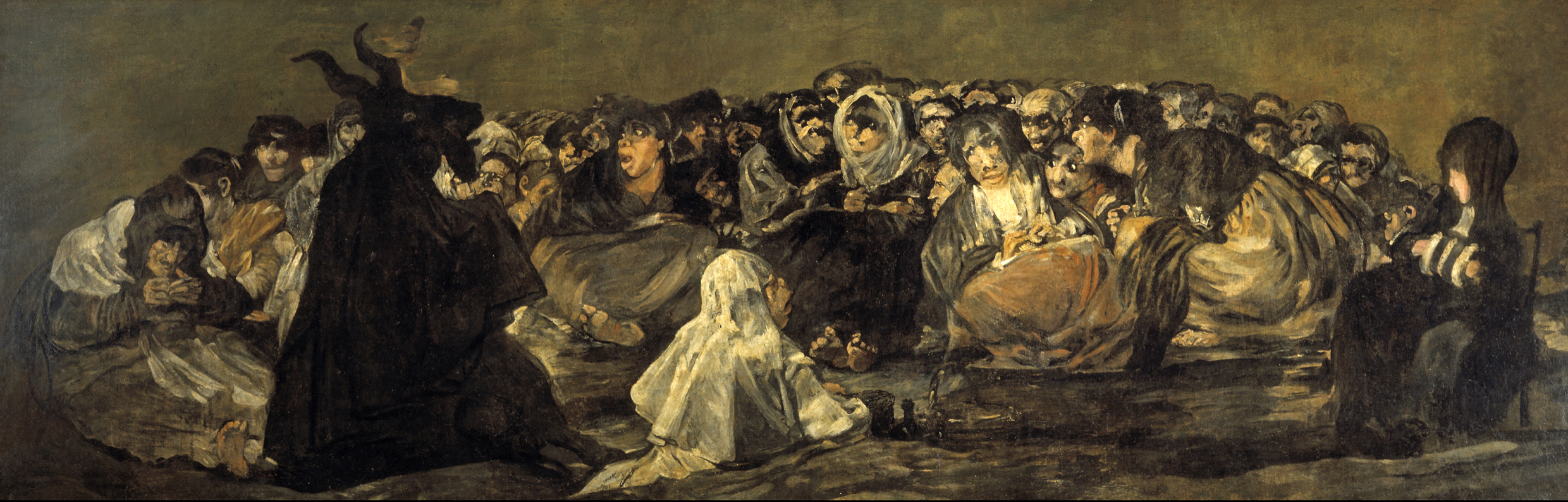 El Aquelarre. Serie Pinturas Negras. Francisco de Goya y Lucientes